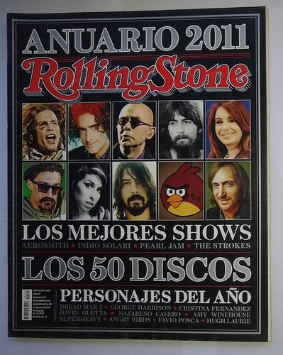 Revista Rolling Stone Nº 165 - Anuario 2011