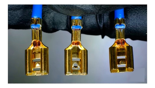 Imagen 3 de 7 de Alicate Prensador P Terminales Electricos Hurricane Ht-236c