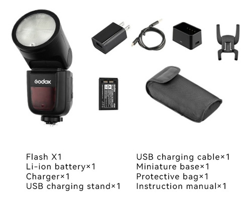 Flash De Cámara Godox V1c