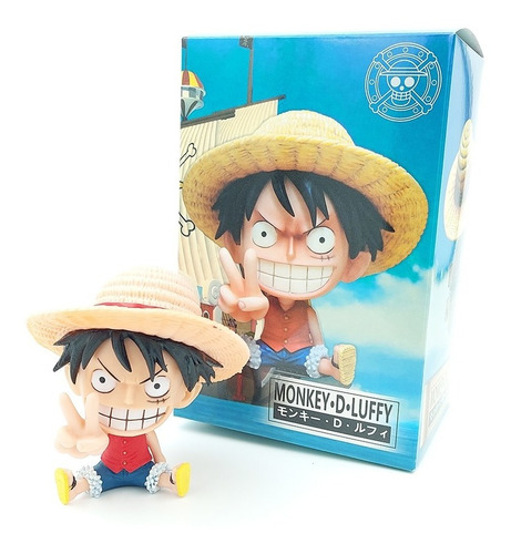 Figura Mini Monkey D Luffy One Piece Anime De Colección