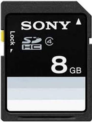 Cartão De Memoria 8gb Sdhc Sony Embalagem Lacrada (blister)