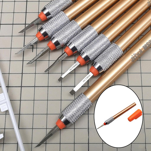 Nuevo Herramientas De Cuchillo Talladas Modelo De Bricolaje