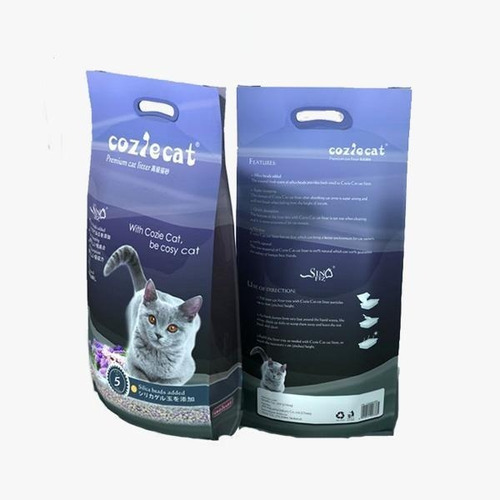 Bentonita Aglomerante  Para Gatos 4 Bolsas X 4 Kg  Lavanda