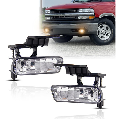 Spiegeer Conjunto Luz Antiniebla Para Chevy Silverado 1999