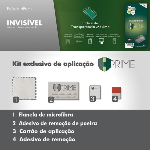 Imagem 2 de 3 de Pelicula Traseira Hprime iPhone 12 / 12 Pro 6.1 - Verso