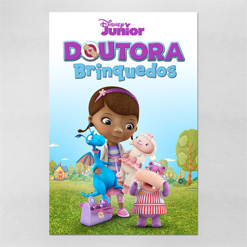Poster 60x90cm Doutora Brinquedos - Infantil 24