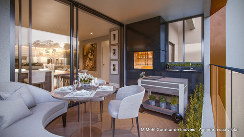Imagem 19 de 30 de Apartamento Com 4 Dormitórios À Venda Com 413.98m² Por R$ 3.369.000,00 No Bairro Cabral - Curitiba / Pr - M2ca-dh82a