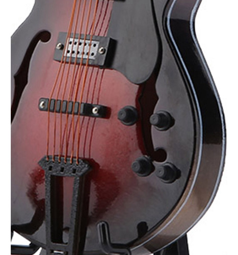 Modelo De Instrumento Réplica De Guitarra Clássica Em Miniat