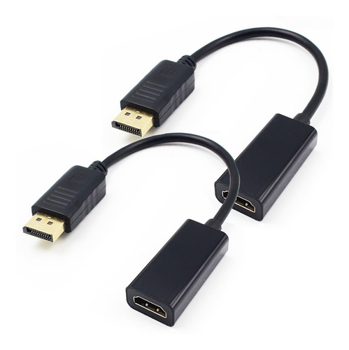 Paquete 10 Cable Adaptador Displayport - H D Ml 1080 Hd Dp