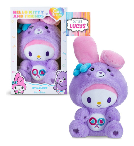 Set Peluches Hello Kitty And Friends Ositos Cariñositos
