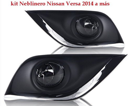 Kit Neblinero Nissan Versa 2014 Al 2016 Original