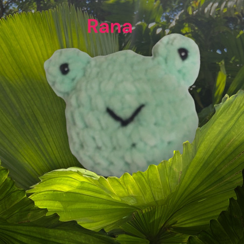 Amigurumi Peluche Rana Verde 