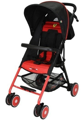 Carriola Plegable Ferrari F11 Rojo Con Negro