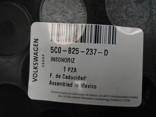 Tolva Inferior Motor Jetta 6 11-18 Beetle 12-16 5c0825237d