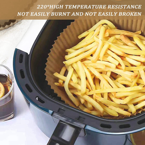 Forro De Papel Desechable Air Fryer, 156 Piezas, Antiadheren