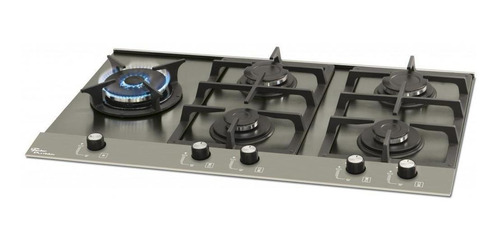 Fogão Cooktop Fischer 5q Platinium Prime Gás Bivolt
