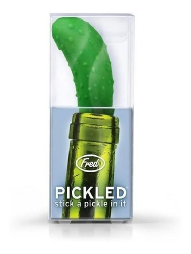 Tapón De Botellas Con Forma De Pepino Fred & Friends Import