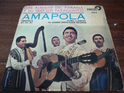 Luis Alberto Del Parana Amapola Simple Ep Importado Con Tapa