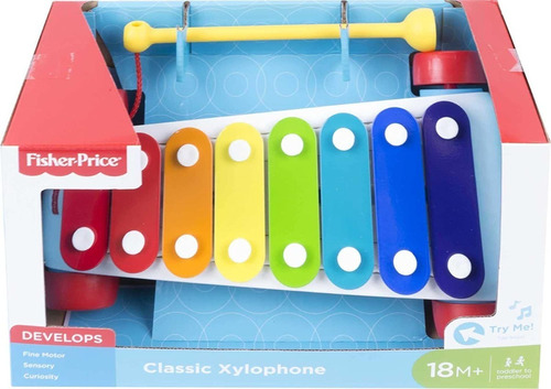 Fisher-price, Xilófono Clásico, Juguete Para Bebés