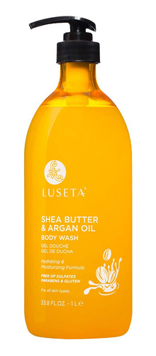 Luseta Shea Butter & Argán Oil Body Wash, Hidratante Body .