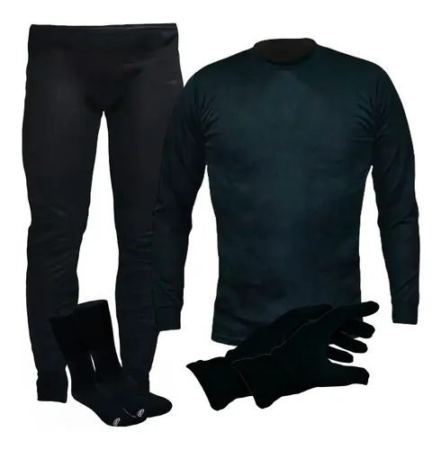 Kit Conjunto Termico Primera Piel Moto Nieve Hombre Mujer