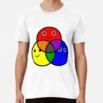 Comprar Remera Sonriendo Colores Secundarios Primarios Algodon Premi