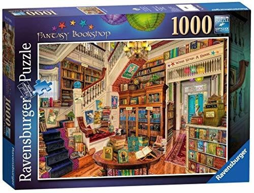 Rompecabezas Típicos - La Librería De La Fantasía, 1000pc Ro