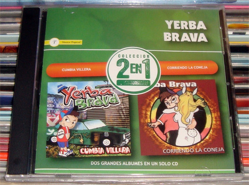 Yerba Brava 2x1 Cumbia Villera Corriendo La Coneja Cd Kktus