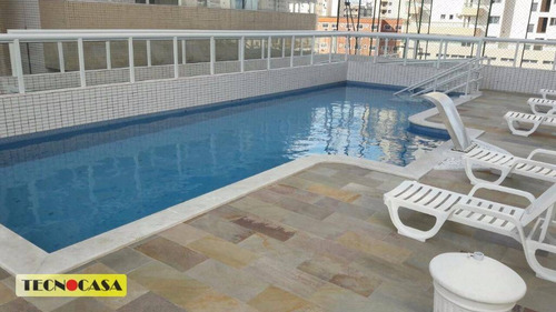 Imagem 25 de 30 de Excelente Apartamento Com 03 Dormitórios Para Venda Com 150 M² No Bairro Vila Tupi Em Praia Grande/sp - Ap6498