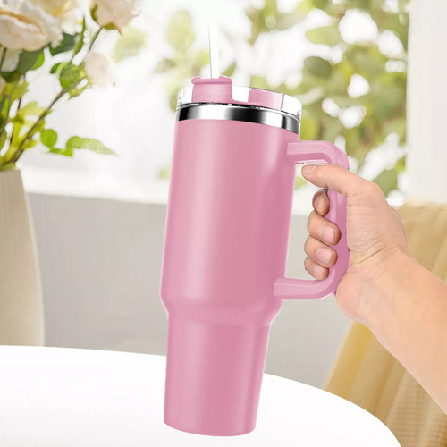 Taza Térmica De 40 Oz, Color Rosa