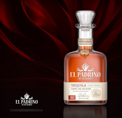 Tequila El Padrino Extra Añejo Plaza Serrano