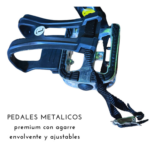 Bicicleta Spinning Fija President - Usuario 120kg - Disco De Inercia De 13 Kg - Estructura Robusta Y Resistente - Negro Y Naranja - Con Rueditas De Traslado, Niveladores De Piso Y Pedales Metalicos