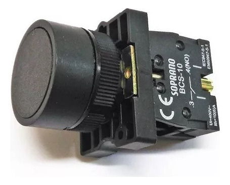 Botao Preto Pulso Liga Motor Maquinas Kit 2 Pçs Soprano Novo