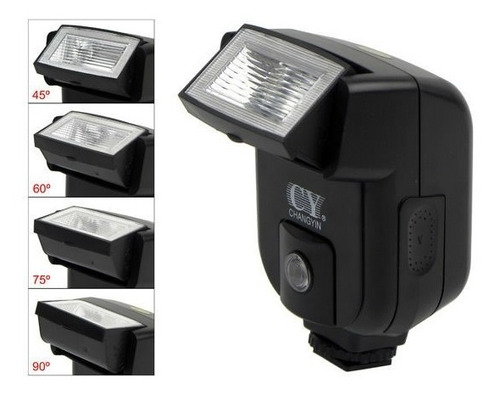 Flash Universal Cy-20 Para Canon Nik Factura Boleta