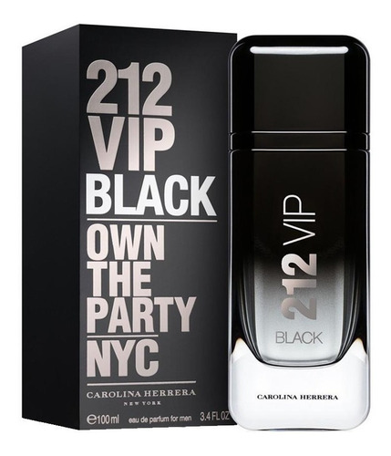 Ch 212 Vip Black Edp 100ml Hombre | Original Lodoro