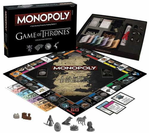 Monopoly Game Of Thromes, Nuevo, Envío Gratis