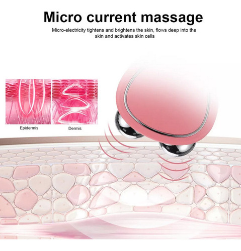 Masajeador Elevación Facial Microcorriente+ Dispositivo Ojos