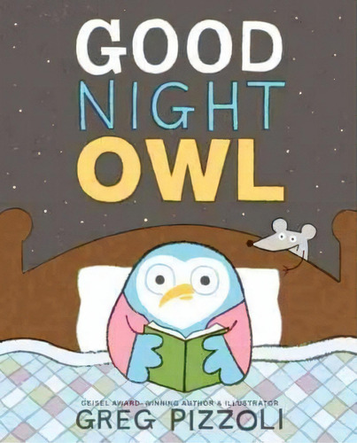 Good Night Owl, De Greg Pizzoli. Editorial Hyperion, Tapa Dura En Inglés