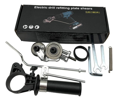 Accesorio De Cizalla Para Taladro Eléctrico Con Cabezal