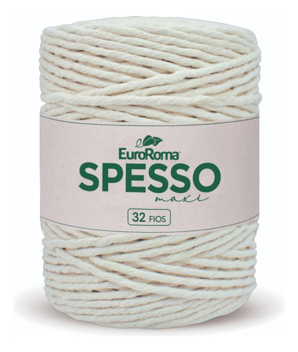 Cordon Hilaza Algodon Eco 1kg 32hilos Macrame Crochet 191mts