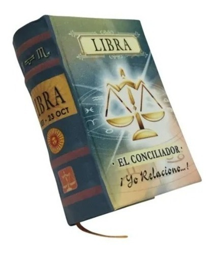 Mini Libro - Libra - Los Libros Mas Pequeños Del Mundo