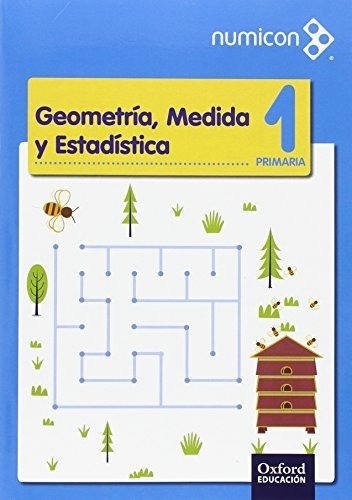 Numicon 1.º Primaria. Geometría Medida. Cuaderno De Ejercici