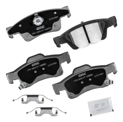 Balatas Premium Traseras Para Dodge Durango 2016 Grc Prime