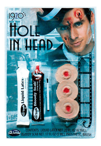 Imagen 7 de 10 de Heridas Artificiales Látex + Sangre Artificial