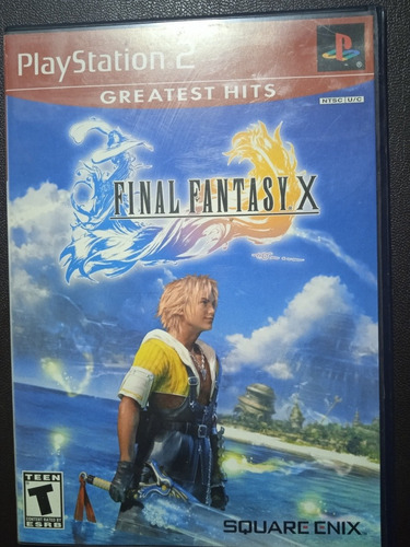 Final Fantasy X Leer Descripción - Play Station 2 Ps2 