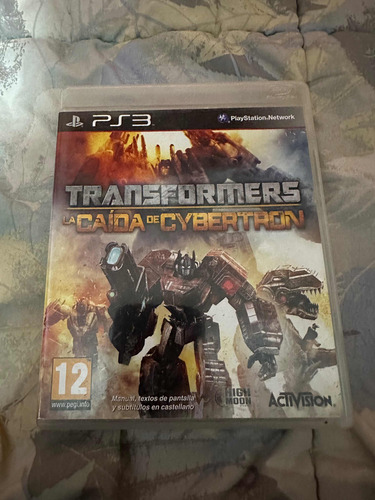 Transformers La Caída De Cybertron Ps3 Pal