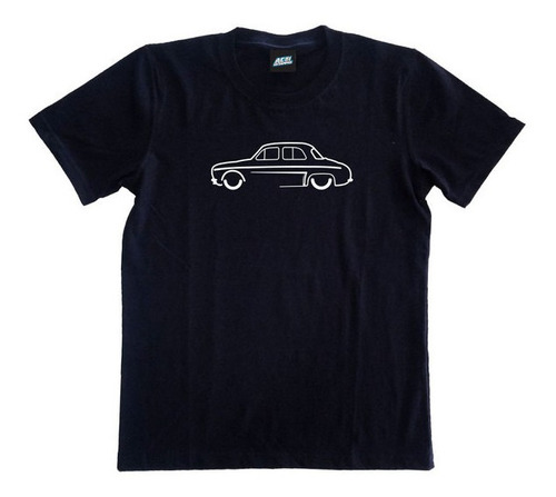 Remera Fierrera Renault 027 Gordini Dauphine Side