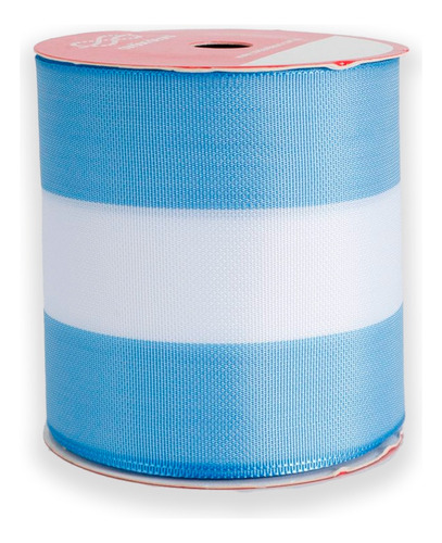 Cinta Bandera Argentina Cordon De Oro N60 80mm X10m