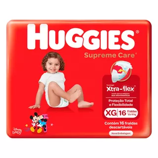 Pañales Huggies Supreme Care XG