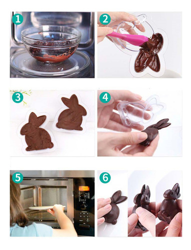 Bolo De Plástico Em Forma De Coelho, Chocolate, Faça Você Me